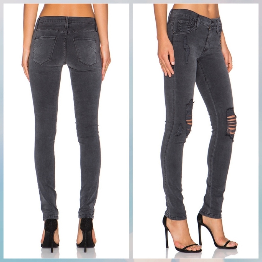 James Jeans Twiggy grey slate distressed NEW